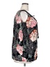 Pale Sky 100% Rayon Black 3/4 Sleeve Blouse Size 2X - photo 4