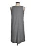 Instant Message Graphic Gray Casual Dress Size M (estimated) - photo 2