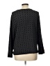 J.Jill Polka Dots Black Pullover Sweater Size L - photo 2