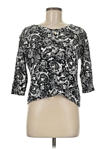 Anne Klein Sport 3/4 Sleeve Top (view 1)