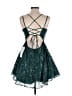 B. Darlin 100% Polyester Stars Green Cocktail Dress Size 5 - 6 - photo 2