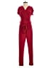 Rolla Coster 100% Polyester Solid Red Jumpsuit Size S - photo 1