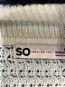 SO Color Block Ivory Pullover Sweater Size S - photo 7