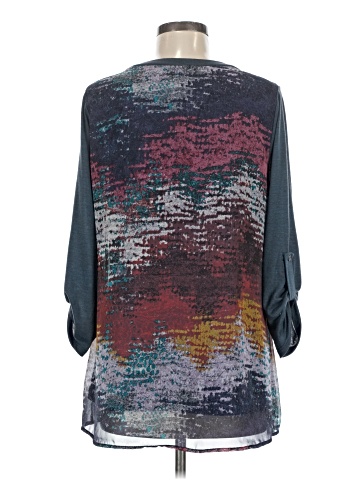 Cubism 3/4 Sleeve Blouse (view 2)