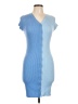Blue Rain 100% Polyester Blue Casual Dress Size L - photo 1