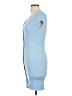 Blue Rain 100% Polyester Blue Casual Dress Size L - photo 5