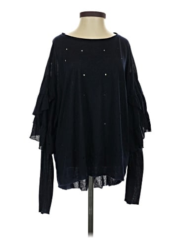 Cotton Bleu 3/4 Sleeve T-Shirt (view 1)