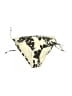 DKNY Print Ivory Swimsuit Bottoms Size M - photo 1
