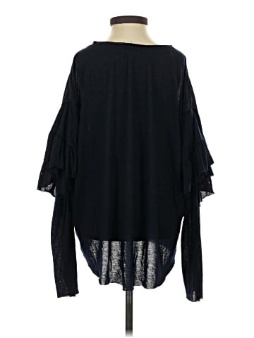 Cotton Bleu 3/4 Sleeve T-Shirt (view 2)