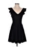Row A Solid Black Cocktail Dress Size S - photo 1
