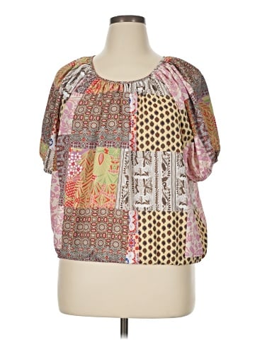 Weekend Short Sleeve Blouse (view 1)