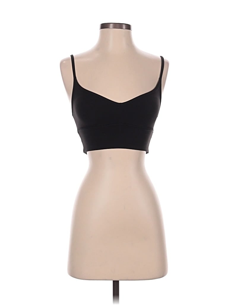 Pre-owned Lululemon Athletica Sports Bra In Black