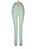 Old Navy Color Block Green Jeans Size 6 - photo 1