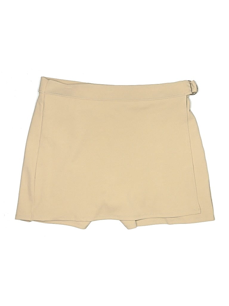 Pre-owned H&m Casual Skirt In Tan