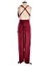 Lulus Solid Burgundy Jumpsuit Size XS - photo 2