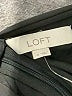 Ann Taylor LOFT 100% Polyester Solid Black Cocktail Dress Size 0 - photo 7