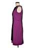 AB Studio Color Block Purple Cocktail Dress Size 6 - photo 5