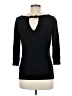 White House Black Market Black Pullover Sweater Size M - photo 2