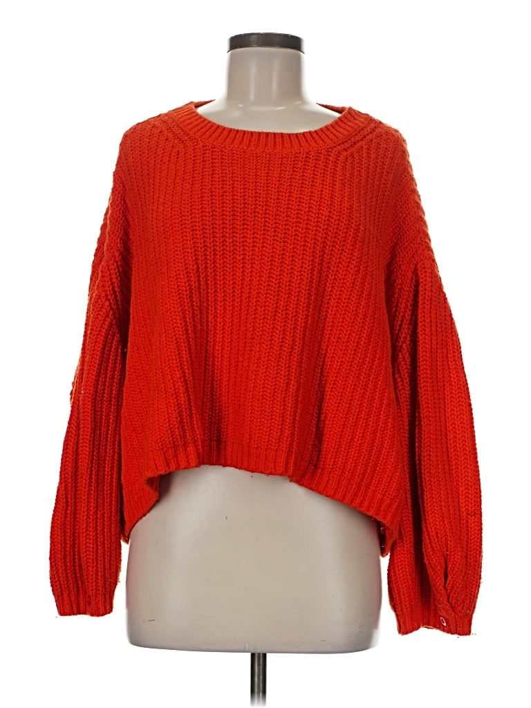 Pre-owned Moth Pullover Sweater In Red