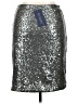 Anna-kaci 100% Polyester Metallic Silver Formal Skirt Size XL - photo 2