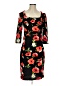 Bisou Bisou Floral Black Cocktail Dress Size 4 - photo 1