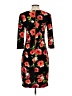 Bisou Bisou Floral Black Cocktail Dress Size 4 - photo 2
