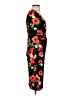 Bisou Bisou Floral Black Cocktail Dress Size 4 - photo 4