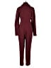 Express Solid Burgundy Jumpsuit Size 0 - photo 2