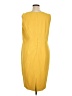 Kasper Yellow Casual Dress Size 14 - photo 2