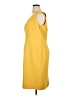 Kasper Yellow Casual Dress Size 14 - photo 5