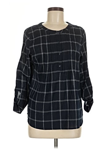 Skies Are Blue 3/4 Sleeve Blouse (view 1)