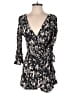 Free People Floral Black Romper Size S - photo 1