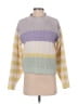Altar'd State 100% Polyester Color Block Purple Pullover Sweater Size S - photo 1