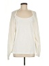 Unbranded 100% Polyester Ivory Cardigan Size M - photo 1