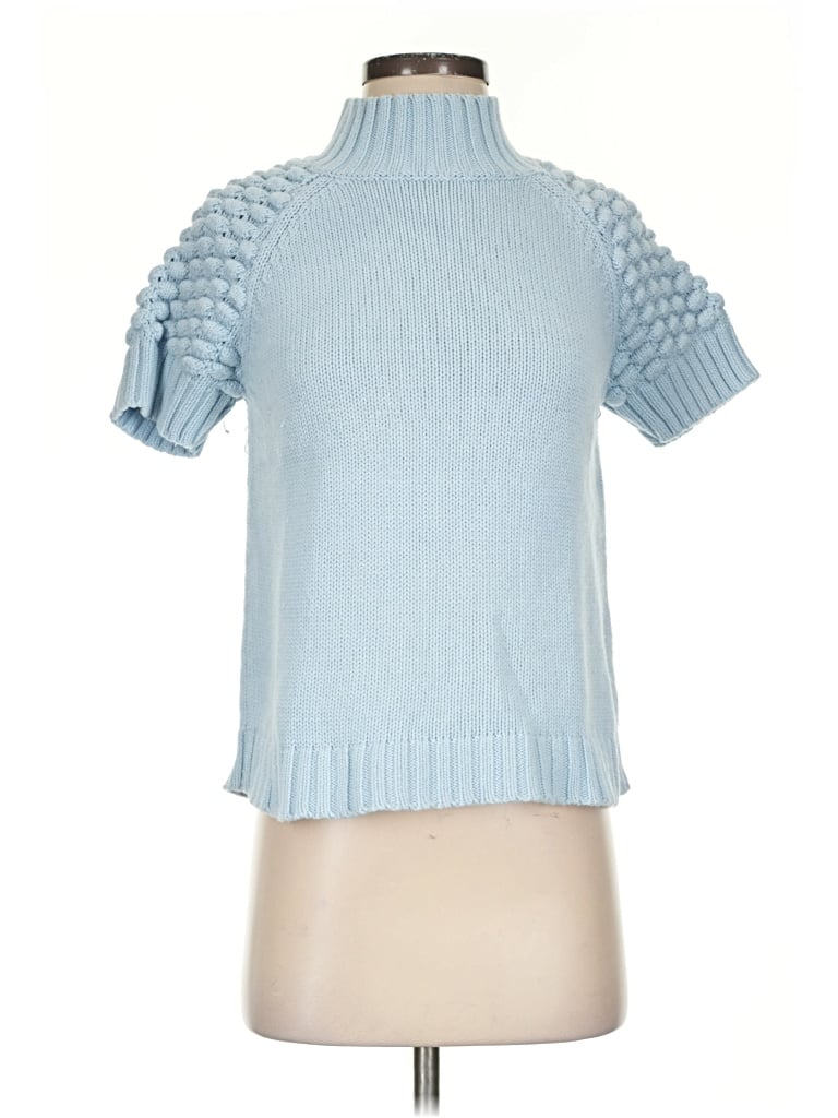 Pre-owned 525 America Turtleneck Sweater In Blue