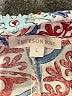 Emerson Rose Print Blue Linen Pants Size L - photo 6