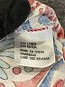 Emerson Rose Print Blue Linen Pants Size L - photo 7