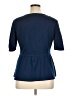 St. John Blue Short Sleeve Top Size 14 - photo 2
