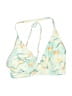 Unbranded Tropical Ivory Green Swimsuit Top Size M (estimated) - photo 1