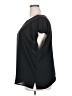 ELOQUII 100% Polyester Black Short Sleeve Blouse Size 18 - photo 5