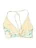 Unbranded Tropical Ivory Green Swimsuit Top Size M (estimated) - photo 2