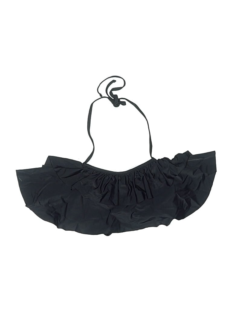 Pre-owned Assorted Brands Swimsuit Top Black Swimwear