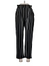 Assorted Brands Stripes Black Casual Pants Size L - photo 1