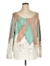 T Party Tie-dye White Pullover Sweater Size XL - photo 1