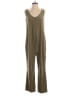 Shein Solid Green Jumpsuit Size S - photo 1