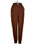Shein 100% Polyester Solid Brown Casual Pants Size 4 - photo 1