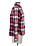 Christopher & Banks 100% Rayon Plaid Red Long Sleeve Button-Down Shirt Size S - photo 4