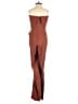 Zara Solid Brown Jumpsuit Size XS - photo 2