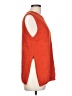 Unbranded 100% Viscose Orange Sleeveless Top Size L - photo 4