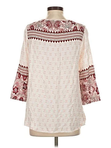 Global Desi 3/4 Sleeve Blouse (view 2)